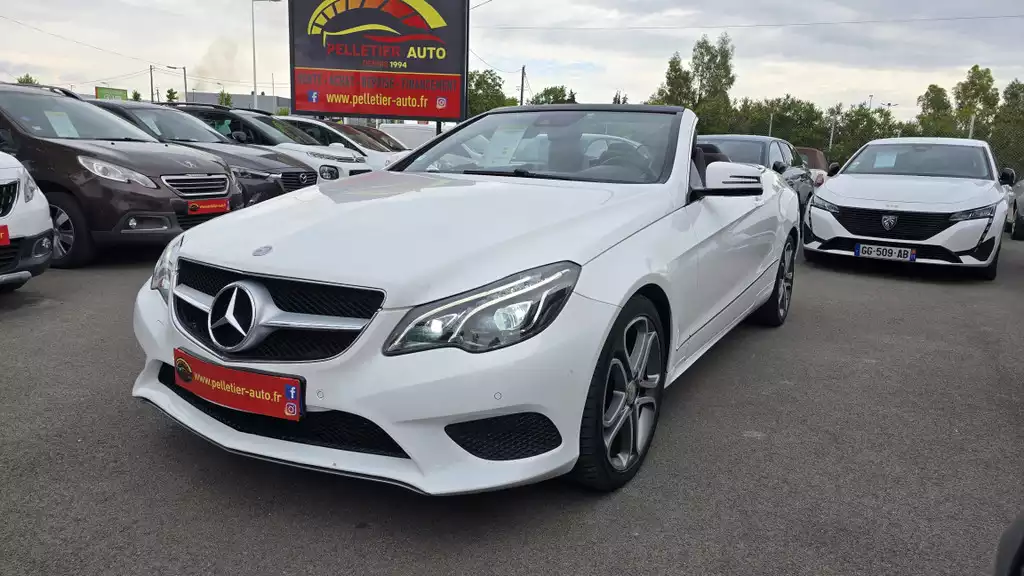 Acheter MERCEDES CLASSE E Cabriolet 220 CDI Fascination A - Pelletier Auto