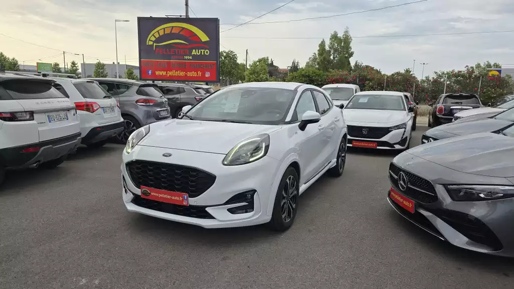 Acheter FORD PUMA 1.0 EcoBoost 125 ch mHEV SetS BVM6 ST-Line - Pelletier Auto